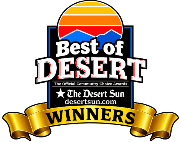 Best of the Desert winners badge — The Desert Sun’s official Community’s Choice Awards